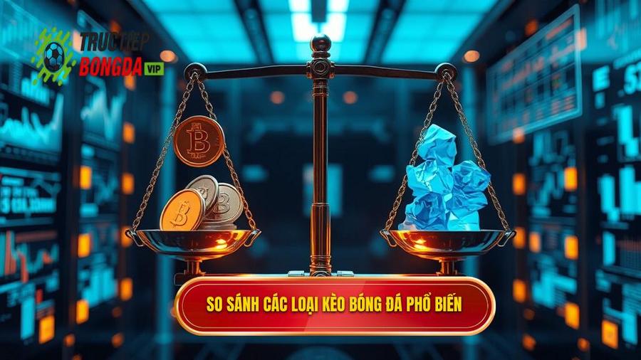 2. So sánh các loại kèo bóng đá phổ biến